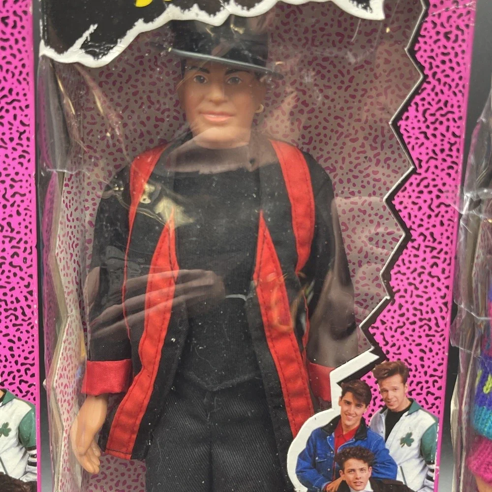 Vintage 1990 New Kids On The Block Hangin Loose Dolls Lot 4 Boxed NKOTB